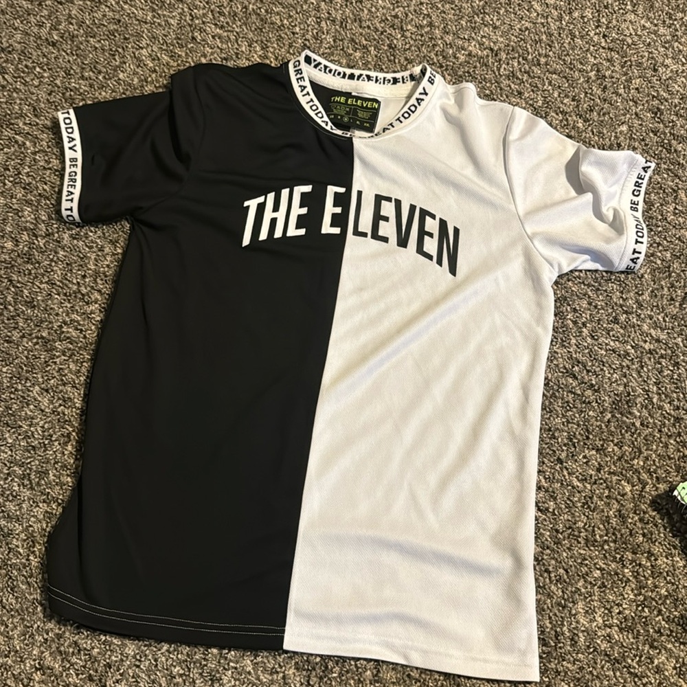 The Eleven T shirt! Size Medium Son had to have it and never wore it! YouTuber